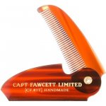 Captain Fawcett skládací hřeben na knír 11,5 cm – Zboží Dáma