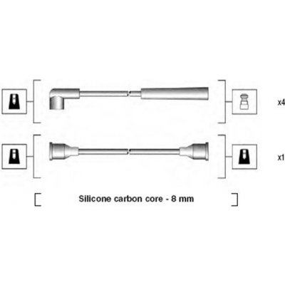 941185070768 MAGNETI MARELLI Sada kabelů pro zapalování – Zboží Mobilmania