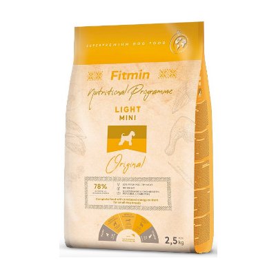 Fitmin dog NP mini light 2 x 2,5 kg – Hledejceny.cz