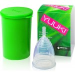 Yuuki Soft Menstruační kalíšek Velký čirý + Sterilizační kelímek 1 ks – Zboží Mobilmania