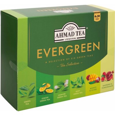 Ahmad Tea Evergreen 6 x 10 x 2 g – Zboží Dáma