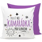 Nekupto Polštář s potiskem Nej kamarádka pod sluncem 30x30 – Zboží Mobilmania