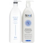 Aloxxi Profesionální vlasová kosmetika Los Angeles hydratační šampon 300 ml + neoplachující kondicionér 300 ml – Hledejceny.cz