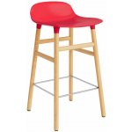 Normann Copenhagen Form 65 cm bright red / oak – Hledejceny.cz