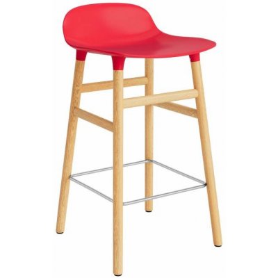 Normann Copenhagen Form 65 cm bright red / oak – Hledejceny.cz