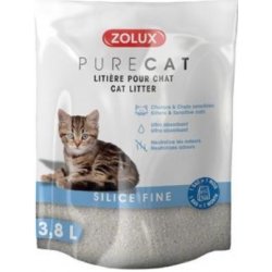 Zolux Podestýlka Purecat fine silica 3,8 l