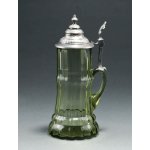 Krasglass studio historické sklo půllitr s cínovým víčkem 500 ml – Hledejceny.cz