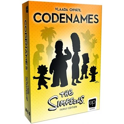 USAopoly Codenames: The Simpsons Family Edition EN – Hledejceny.cz