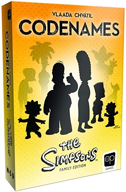USAopoly Codenames: The Simpsons Family Edition EN