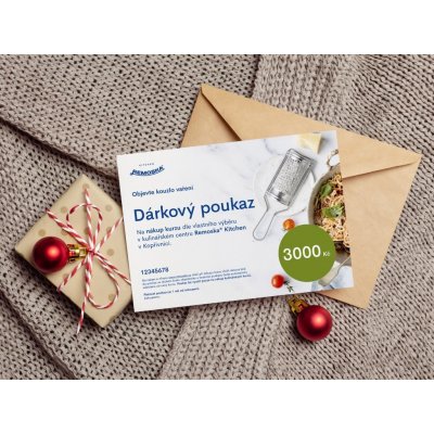 Remoska Dárkový poukaz na kulinářský kurz v hodnotě 3000,- Kč – Zboží Mobilmania