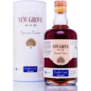 New Grove 8y Moscatel Double Cask 47% 0,7 l (tuba)