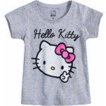 Dívčí tričko HELLO KITTY šedá – Zboží Mobilmania