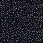 Drobné skleněné kuličky Pentart 40 g / černé – Sleviste.cz