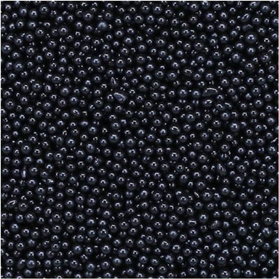 Drobné skleněné kuličky Pentart 40 g / černé – Sleviste.cz