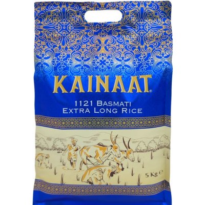 Kainaat 1121 Basmati extra dlouhá rýže 5 kg – Sleviste.cz