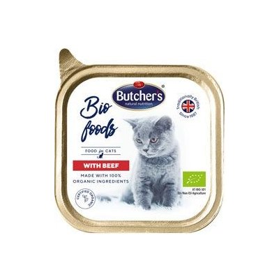 Butchet's Cat Bio s hovězím 85 g