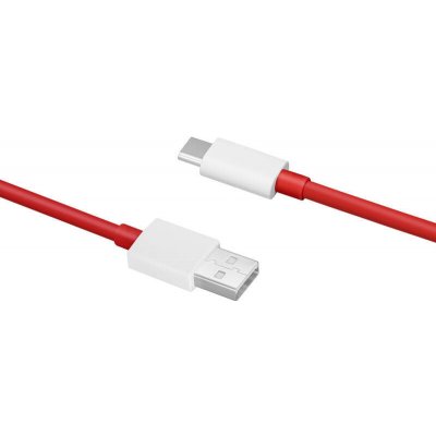 OnePlus 5461100648 USB-A/USB-C, 1,5m, červený – Sleviste.cz