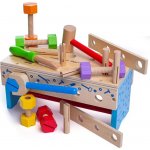 Bigjigs Pracovní ponk Přepravka na nářadí – Zboží Dáma