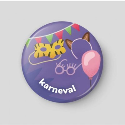 Nalepshop Karneval Plánovací magnetka 32 mm – Zboží Mobilmania