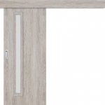 Erkado Posuvné na stěnu Eko 1 Dub šedý Greko 80 x 197 cm – Zboží Mobilmania