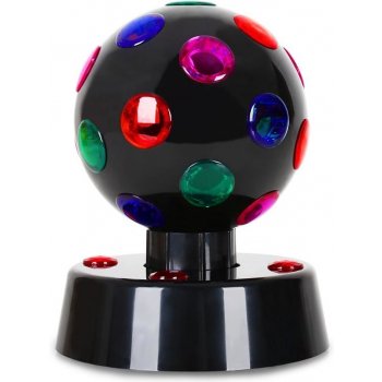 OneConcept Disco-Ball-4-B černá LED světelný efekt 13,5cm