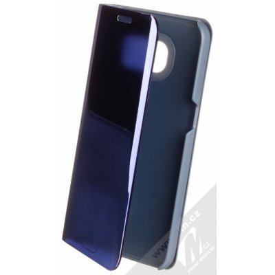 Pouzdro Vennus Clear View Samsung Galaxy S7 modré – Zboží Mobilmania