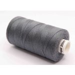 Polyesterové riflové nitě v návinu 200 m - šedá – Zboží Mobilmania