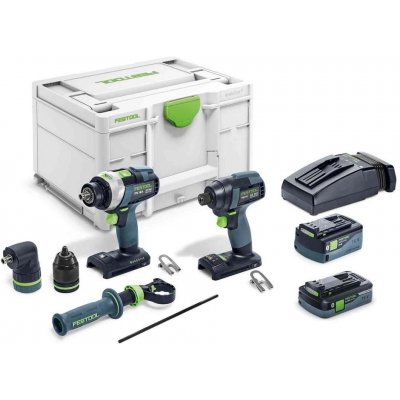 Festool TID 18 5,0/4,0-Set TPC 18/4 577654 – Hledejceny.cz