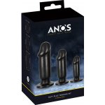 Anos Butt Plug Training Kit Black – Zboží Dáma