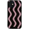 Pouzdro a kryt na mobilní telefon Apple Mobiwear Glossy - Apple iPhone 12 Mini - GA54G Fialové vlnky