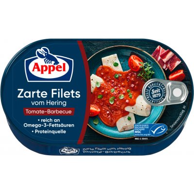 Appel sleďové filety v Barbecue a tomátové omáčce 200 g – Hledejceny.cz
