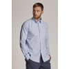 Pánská Košile La Martina košile man shirt L/S Oxford 50/1 30/2 modrá
