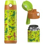 Jarlson Mali Dětská nerezová termoláhev na pití Dinosaurus 500 ml – Hledejceny.cz