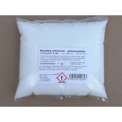 Poolservis Kyselina citrónová 1kg – Zboží Dáma