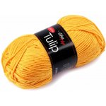 Pletací příze Tulip (100g) varianta oranžovožlutá – Sleviste.cz