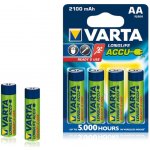 Varta AA Ready2Use 2100 mAh 4ks 56706101404 – Zboží Živě