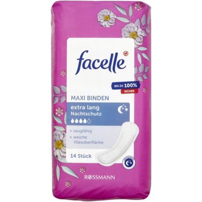 Facelle vložky Maxi noční 14 ks – Zbozi.Blesk.cz