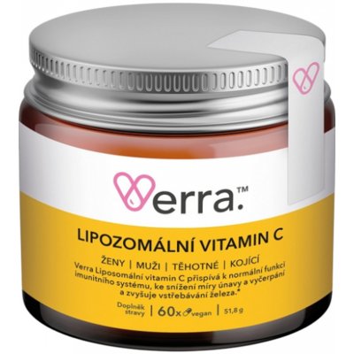 Verra Liposomální Vitamin C 1000 mg 60 kapslí – Hledejceny.cz