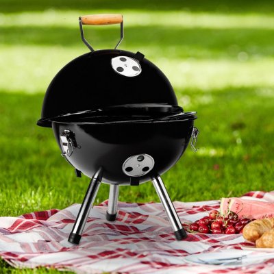 Haushalt International Přenosný kulatý mini gril 671971 – Hledejceny.cz