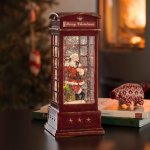 Konstsmide Christmas LED dekorační telefonní budka se Santa Clausem 4363-550 – Hledejceny.cz