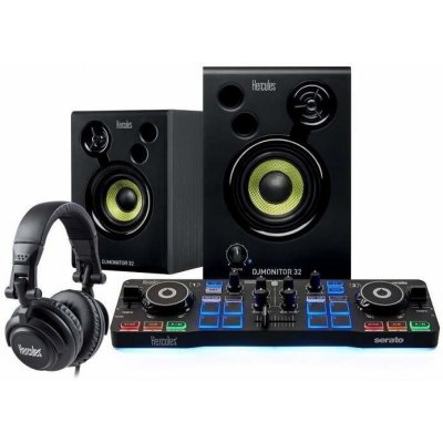 Hercules DJStarter Kit se Serato DJ Lite černý set pro DJ – Zbozi.Blesk.cz