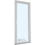 KNIPPING Plastové balkonové dveře - 70 AD OS bílá pravé 80 x 240 cm – Zboží Mobilmania