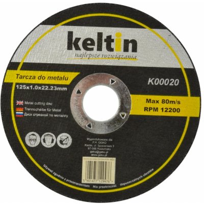 Ketlin Kotouč řezný 125 x 1,0 x 22,2 mm K00020 – Zboží Mobilmania