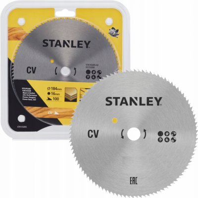 Kotoučová pila na dřevo CV 184x16 mm 100 Stanley – Zboží Mobilmania