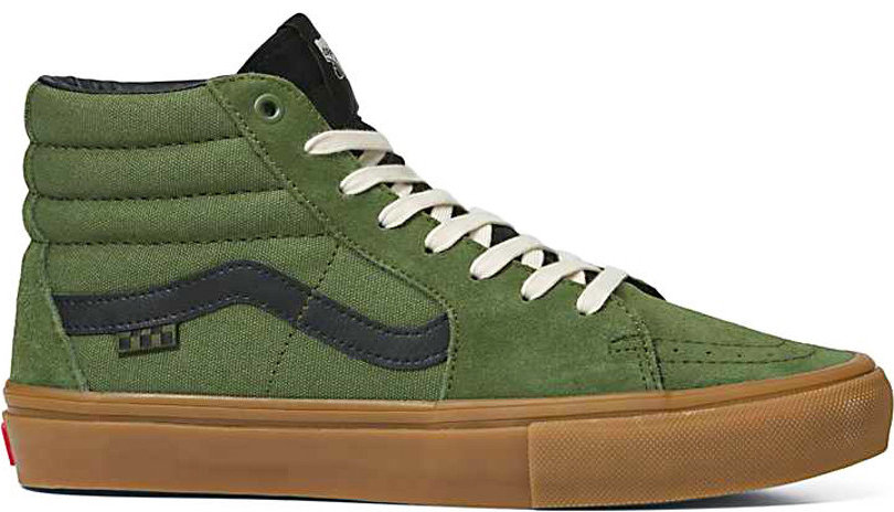 Vans Skate SK8-Hi GREEN/GUM letní boty