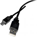 Tipa 03560016 USB 2.0 A/Mini USB, 1,8m, černý