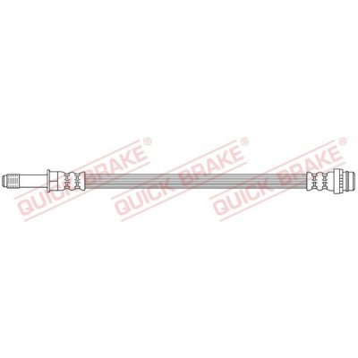 Brzdová hadice QUICK BRAKE 37.037 | Zboží Auto