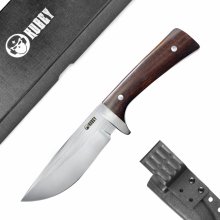 Kubey Classical Full Tang Fixed Blade Knife G10 Handle
