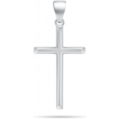 Brilio Silver Nadčasový stříbrný přívěsek křížek PT41W – Zboží Mobilmania