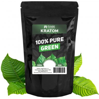 RageFitness Kratom 100% Pure Green 250 g – Zboží Dáma